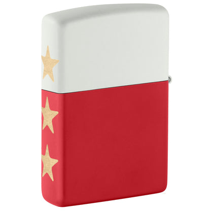2026 USA 250 Lighter standing at a 3/4 angle.