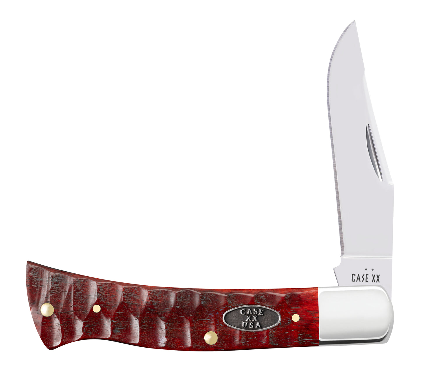 Gator Jig Old Red Bone Case Axe Handle Front View