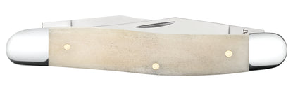 Smooth Natural Bone Muskrat Closed