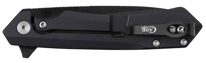 Harley Davidson® Embellished Smooth Black Anodized Aluminum Handle Kinzua Closed