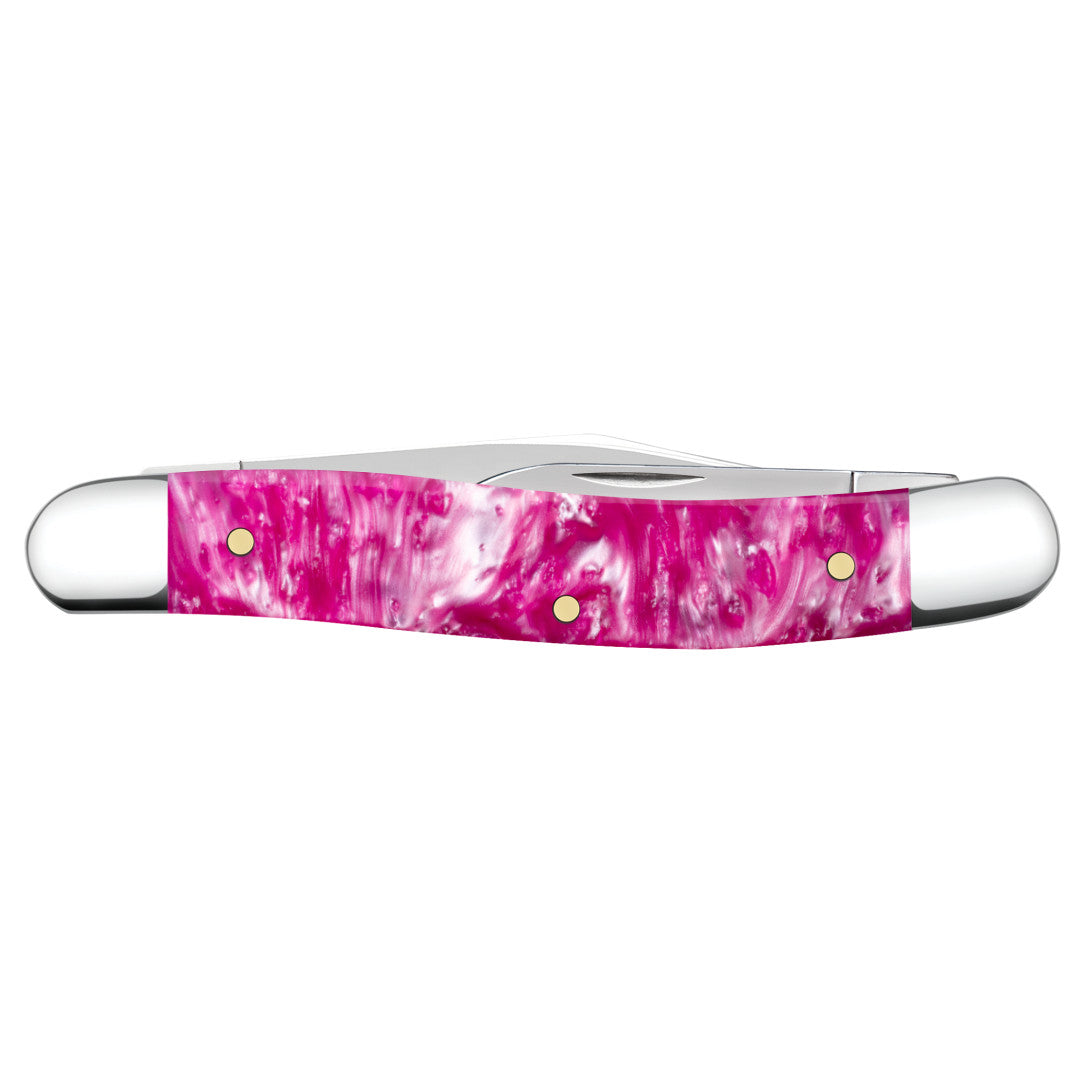 Smooth Pink Crackle Kirinite® Medium Pen '087 Closed