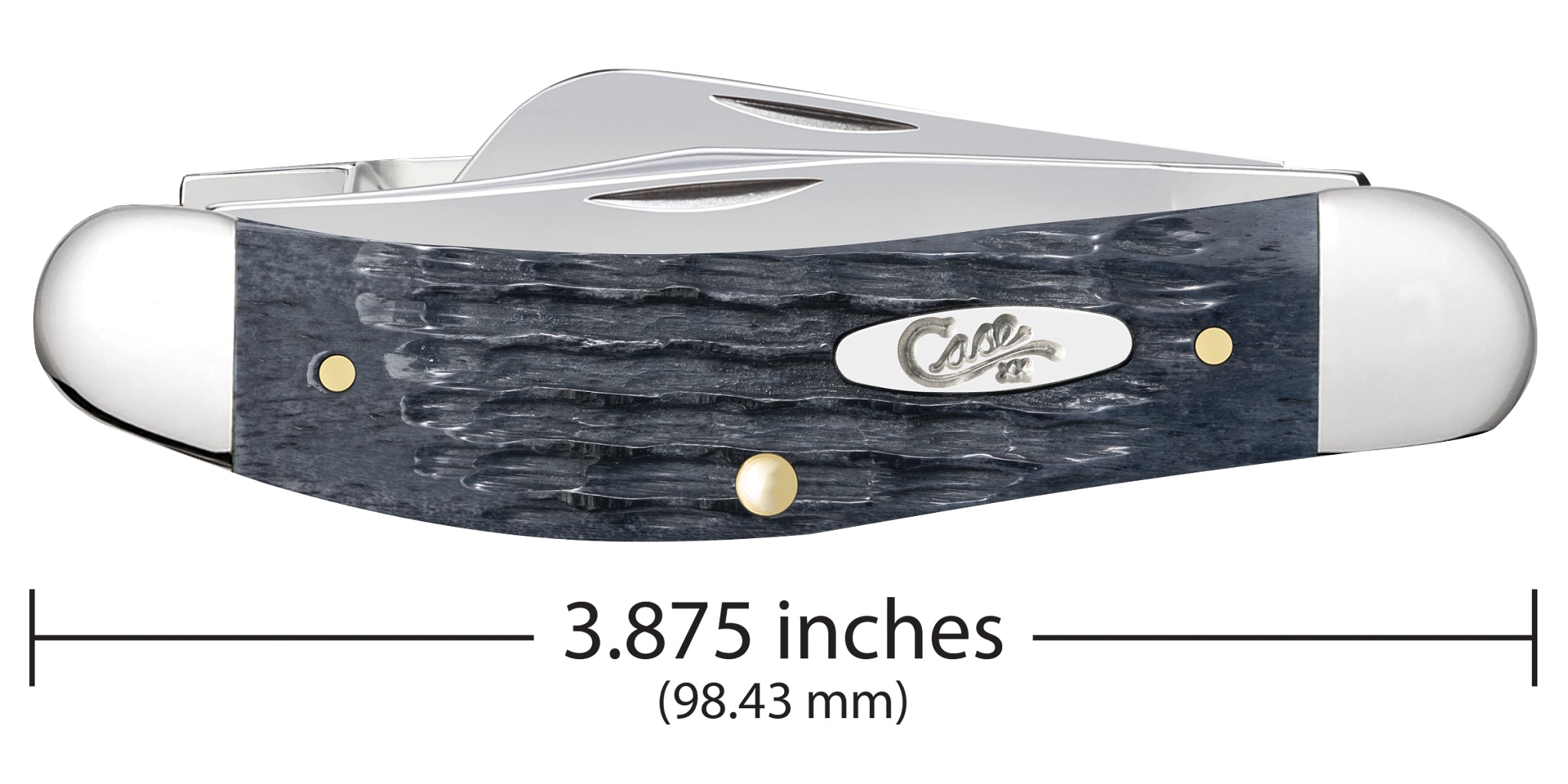 Case® | Pocket Worn® Crandall Jig Gray Bone CS Sowbelly