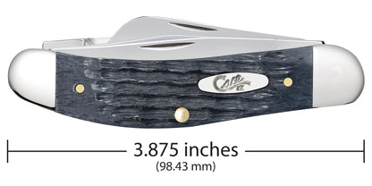 Pocket Worn® Crandall Jigged Gray Bone CS Sowbelly Dimensions