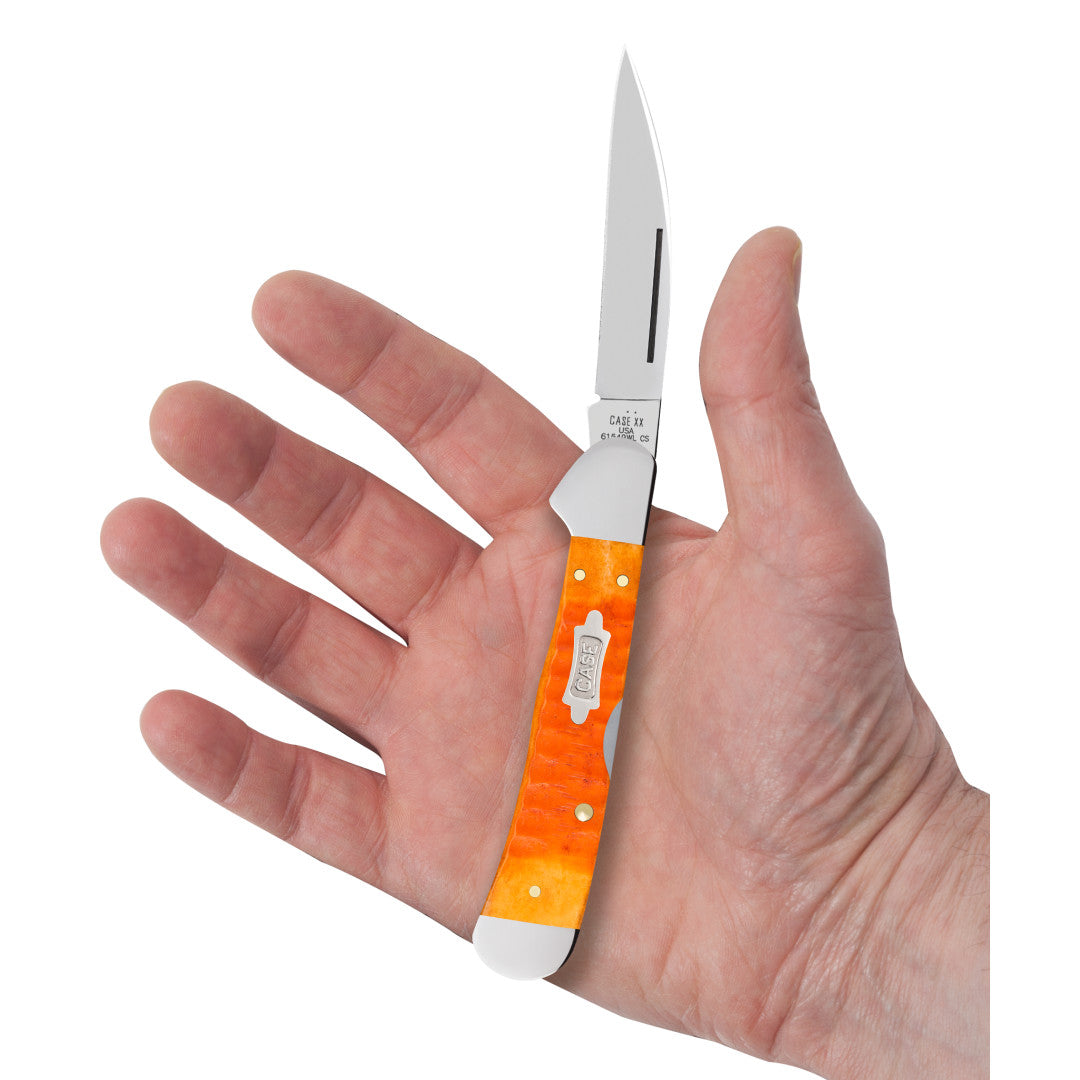 Gator Jig Persimmon Orange Bone CS CopperLock® in Hand