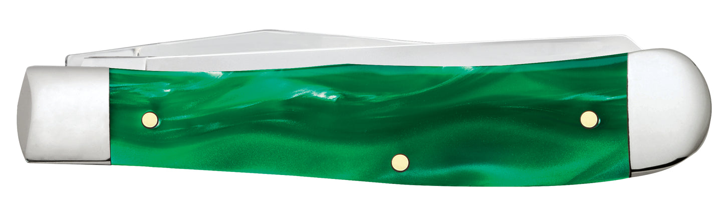 Smooth Green Pearl Kirinite® Trapper Closed