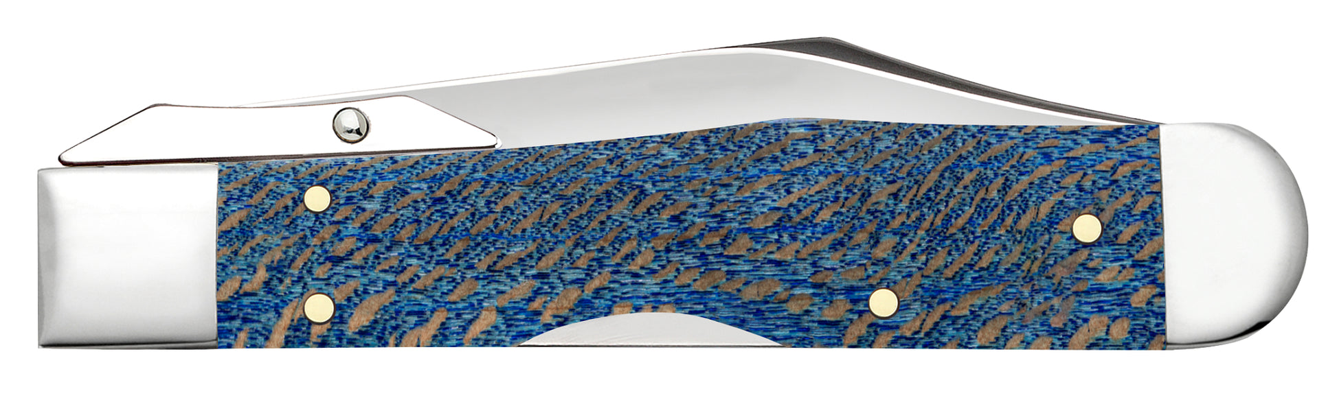 Smooth Blue Sycamore Wood Cheetah® Cub Closed