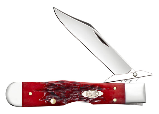 Peach Seed Jigged Dark Red Bone CS Cheetah® Cub Front View