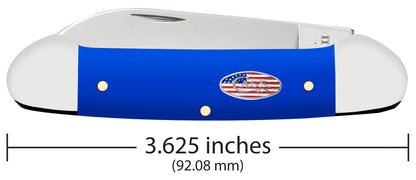 Royal Blue Synthetic Smooth Canoe Dimensions