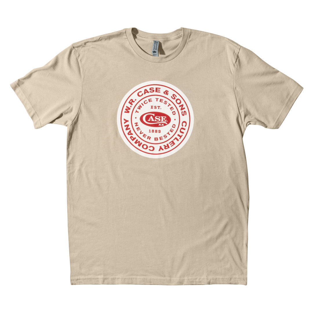 Tan T-Shirt Front View