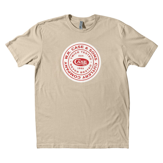 Tan T-Shirt Front View