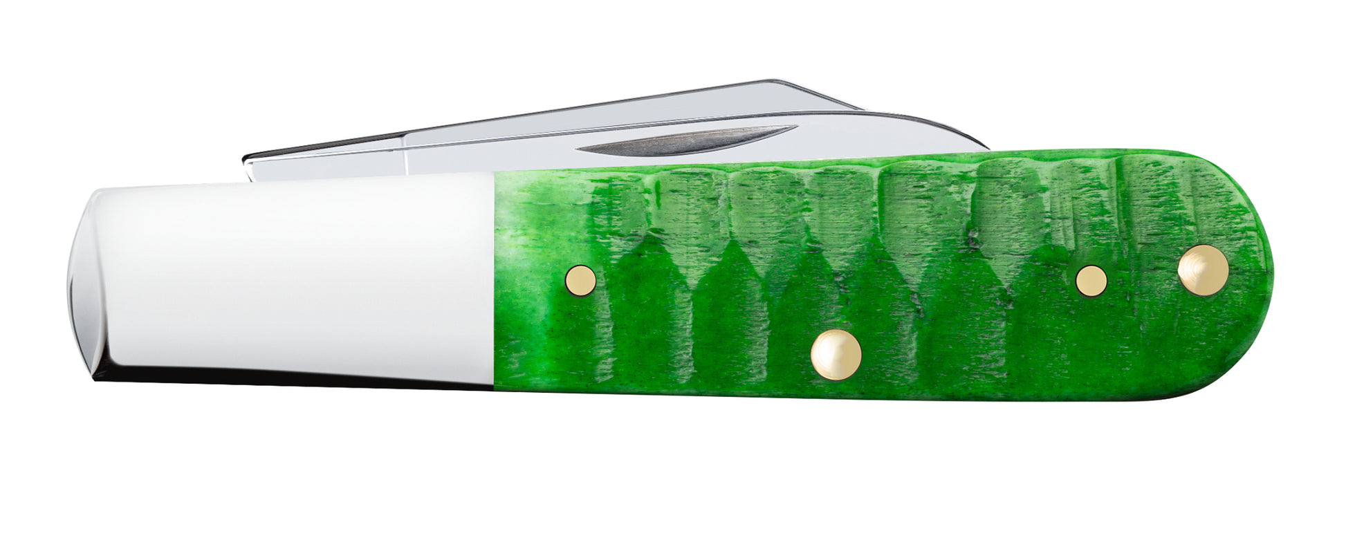 Gator Jigged Bright Green Bone Barlow Closed