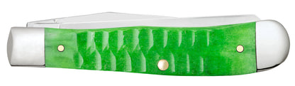 Gator Jigged Bright Green Bone Trapper Closed