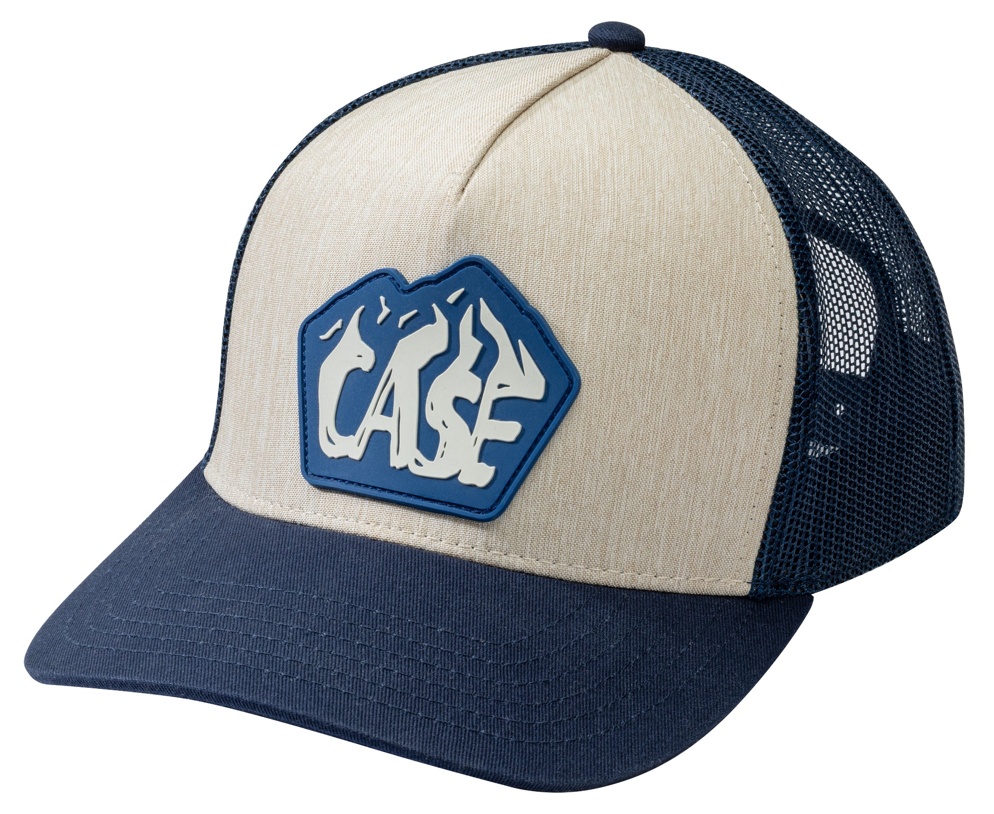 Blue 5 Panel Cap Front View