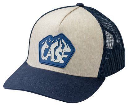 Blue 5 Panel Cap Front View