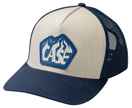 Blue 5 Panel Cap Front View