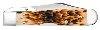 Vault - Peach Seed Jigged Amber Bone SS Cheetah® Cub Closed