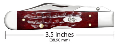 Vault - Pocket Worn® Corn Cob Jigged Old Red Bone Cheetah® Cub Dimensions