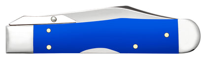 Royal Blue Synthetic Smooth Cheetah® Cub Closed