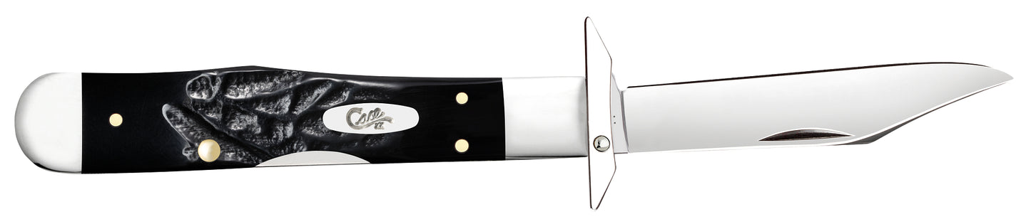 Rough Black® Jigged Synthetic Cheetah® Cub Open