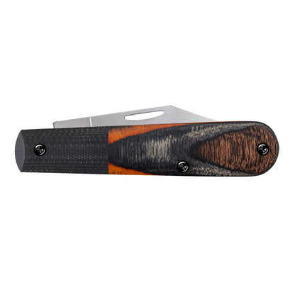 Crossroads™ Sloped Ember Glow DymaLux Wood w/ Black G-10 XR Barlow Closed