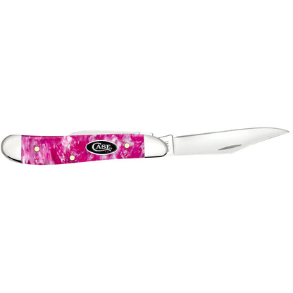 Smooth Pink Crackle Kirinite® Peanut Open