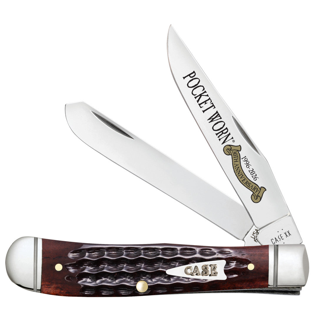 Pocket Worn® Corn Cob Jig Mahogany Bone Trapper Front View
