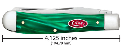 Smooth Green Pearl Kirinite® Trapper Dimensions