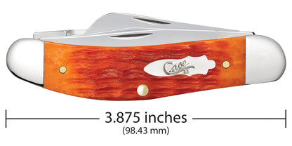 Crandall Jigged Tequila Sunrise Bone Sowbelly Dimensions