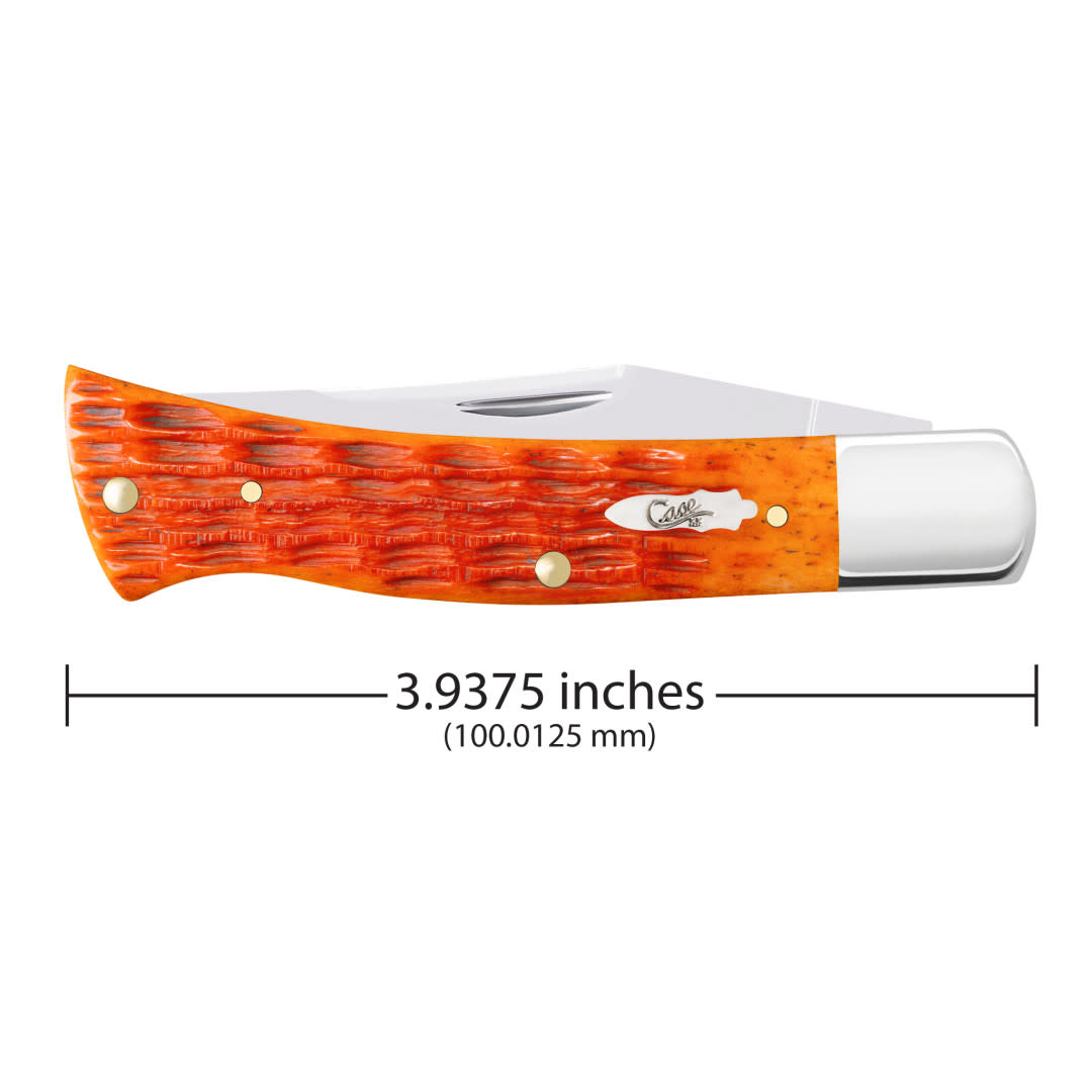 Case® | Crandall Jigged Tequila Sunrise Bone Case Axe Handle