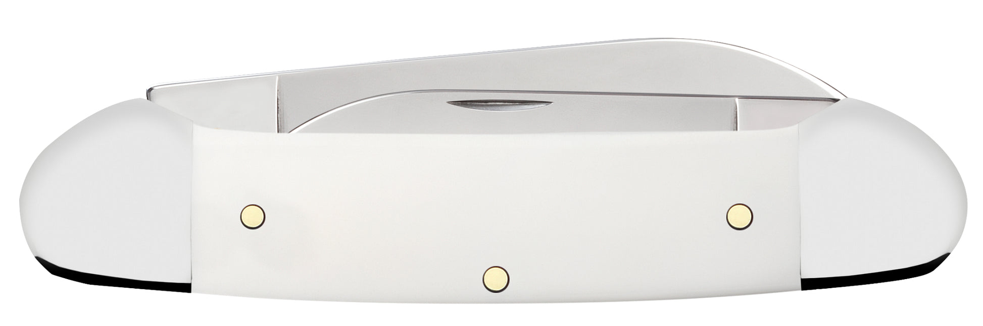 Scouting America Embellished Smooth White Synthetic Canoe Closed