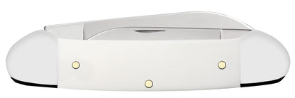 Scouting America Embellished Smooth White Synthetic Canoe Closed