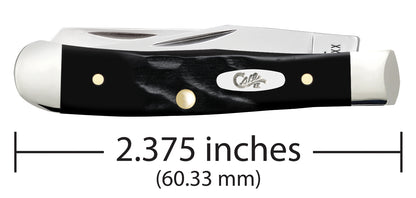 Rough Black Jigged Tiny Trapper Dimensions