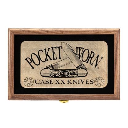 Pocket Worn® Corn Cob Jig Mahogany Bone Mint Set with Lid Closed