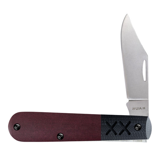 Crossroads™ Redstone Richlite® w/Black G-10 XR Barlow Front View