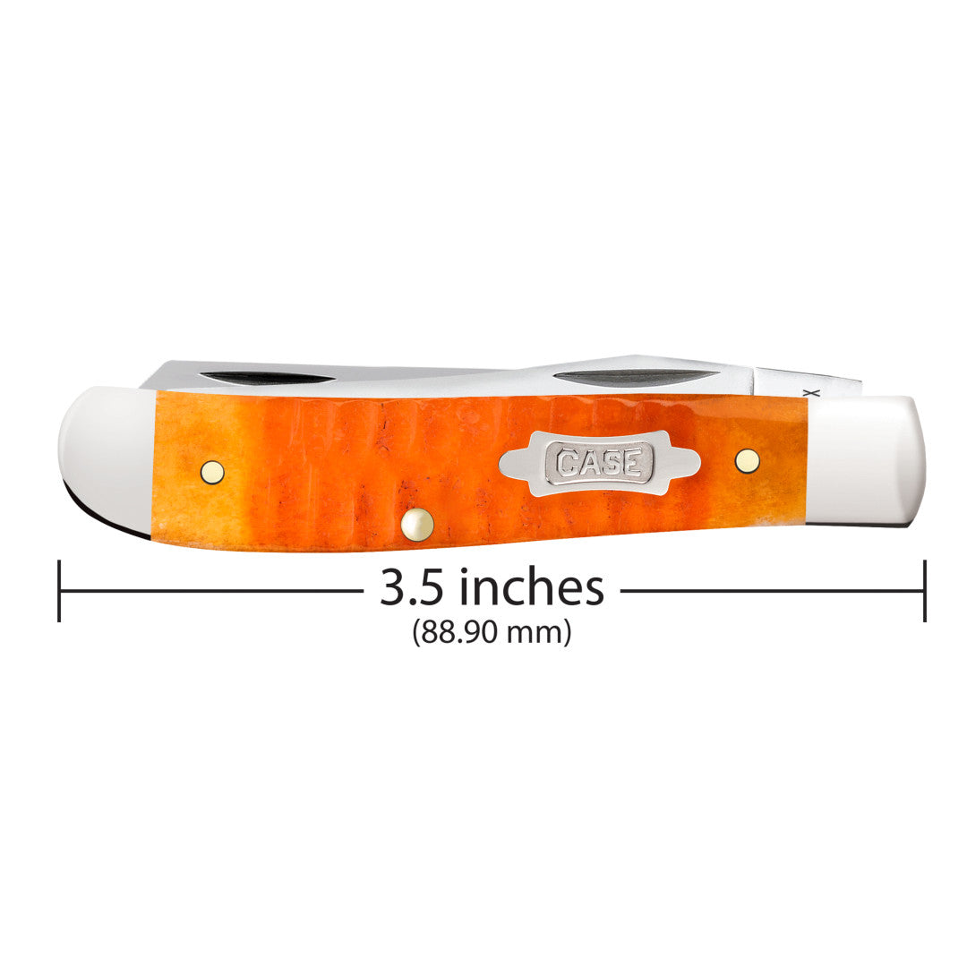 Gator Jig Persimmon Orange Bone CS Mini Trapper Dimensions