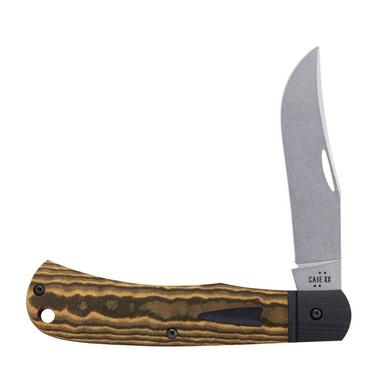 Crossroads™ Luna Richlite® w/Black G-10 XR Texas Trapper Front View