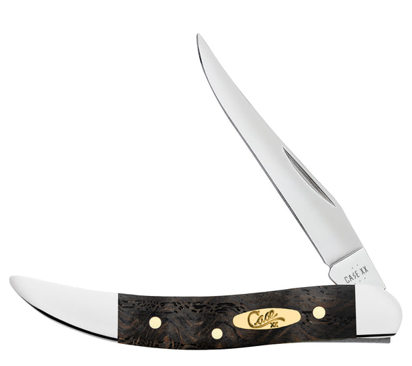 Case® | Smooth Black Curly Oak Wood Small Texas Toothpick