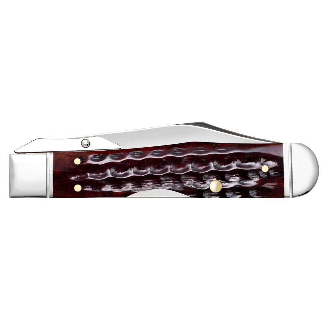 Pocket Worn® Corn Cob Jig Mahogany Bone Cheetah Cub Closed