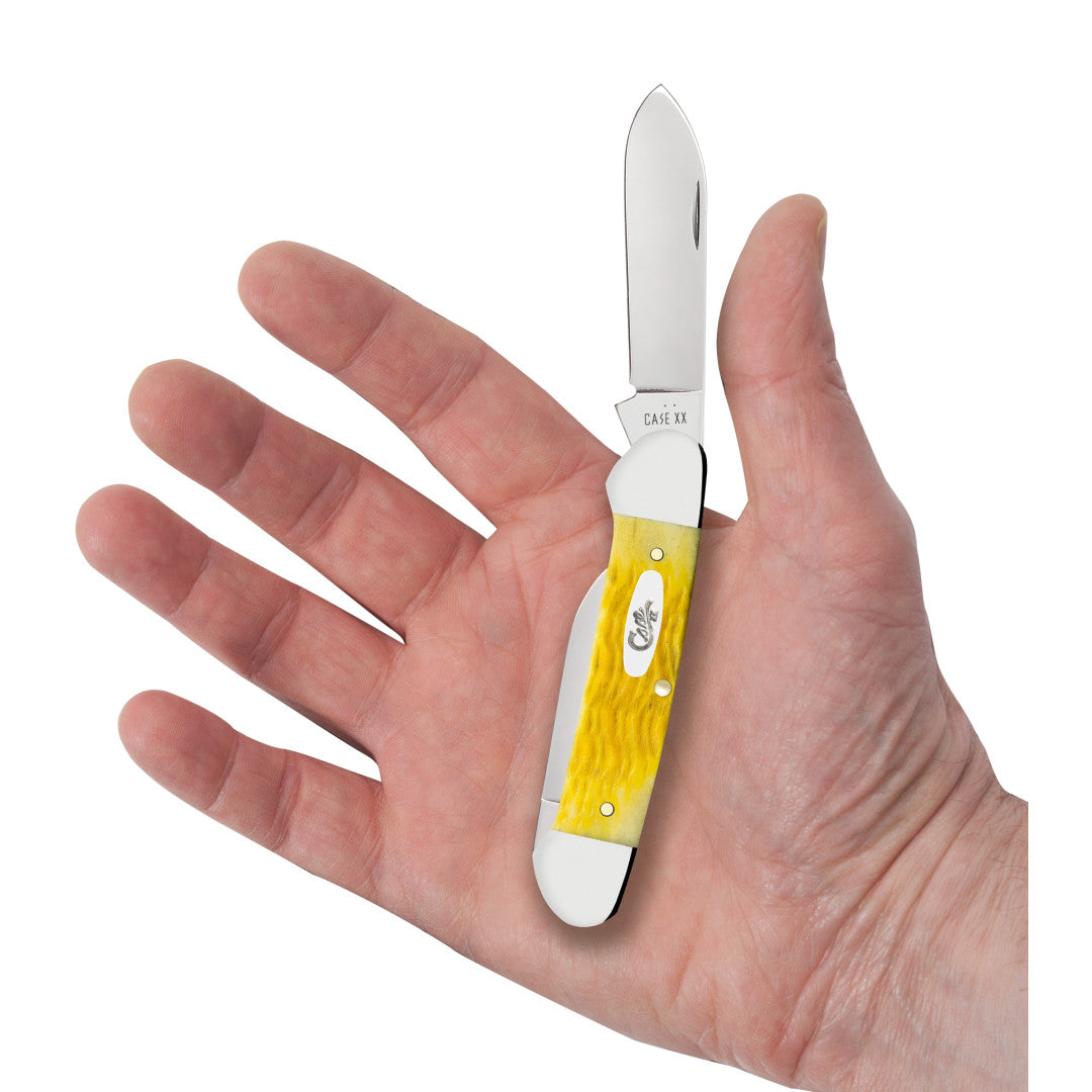 Platts Jig Yellow Bone Canoe in Hand