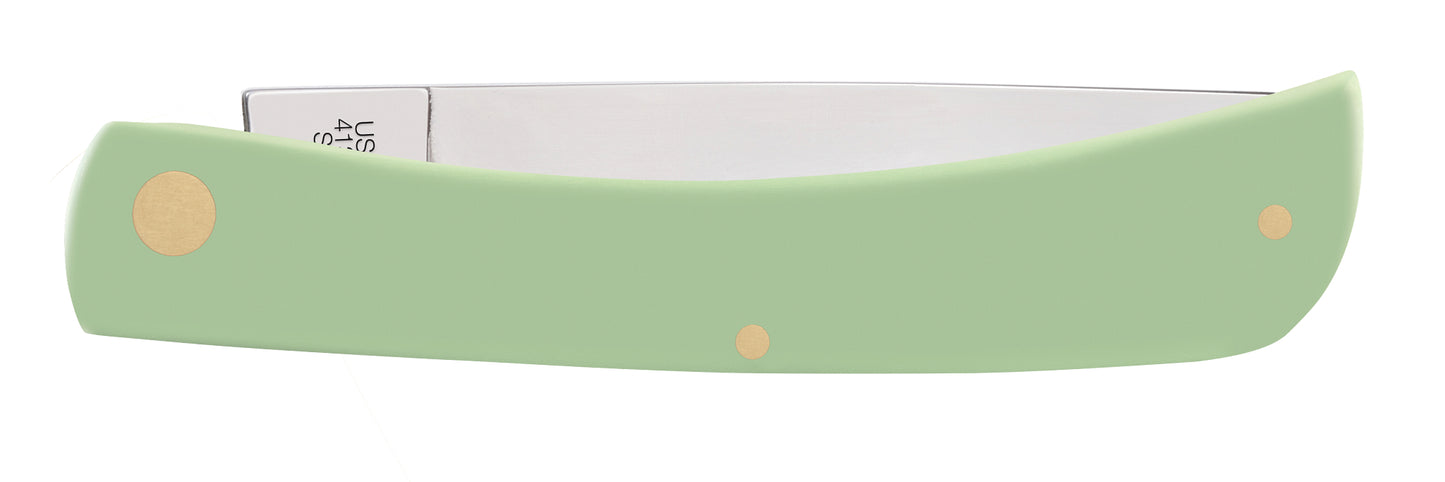 Smooth Mint Green Synthetic Sod Buster® Closed