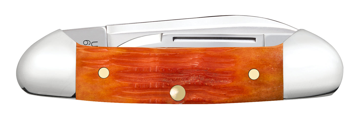 Crandall Jigged Tequila Sunrise Bone Baby Butterbean Closed