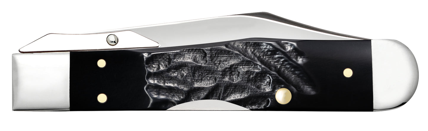 Rough Black® Jigged Synthetic Cheetah® Cub Closed