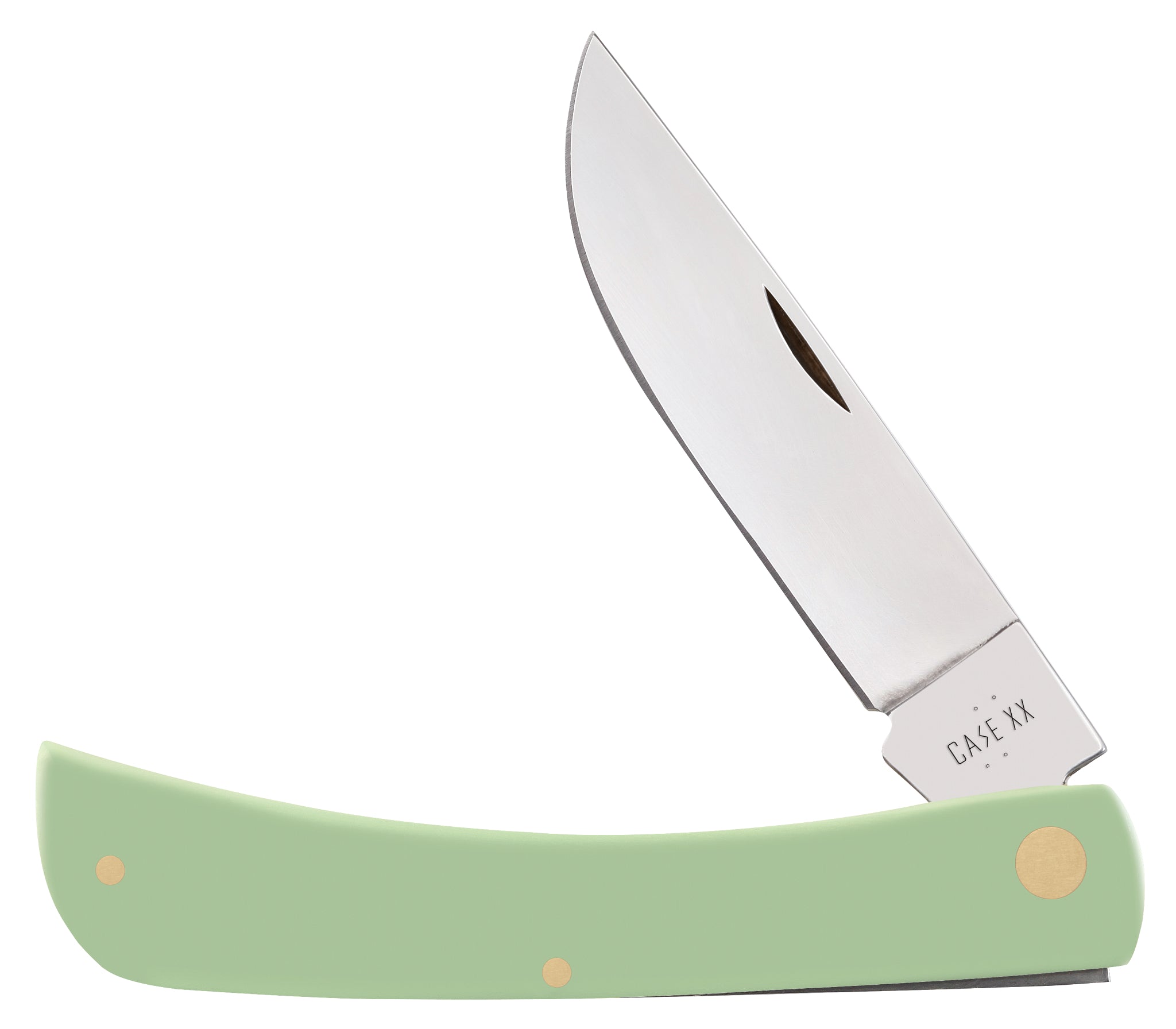 Case® | Smooth Mint Green Synthetic Sod Buster® – caseknives.com