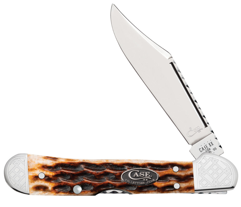 CCC® | Heritage Jig Brown Bone Mini CopperLock® – caseknives.com