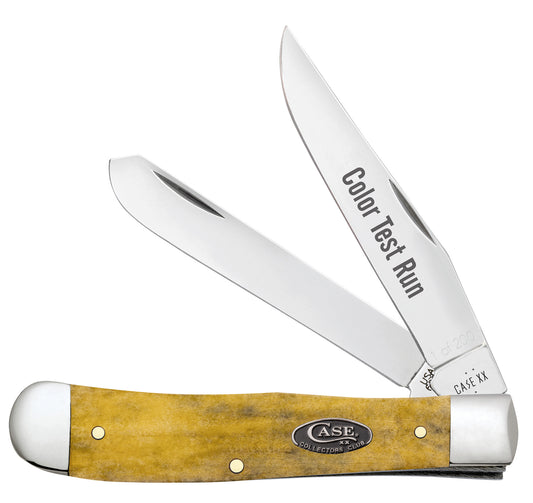 Front View of CCC® Color Test Run Smooth Olive Green Bone Trapper