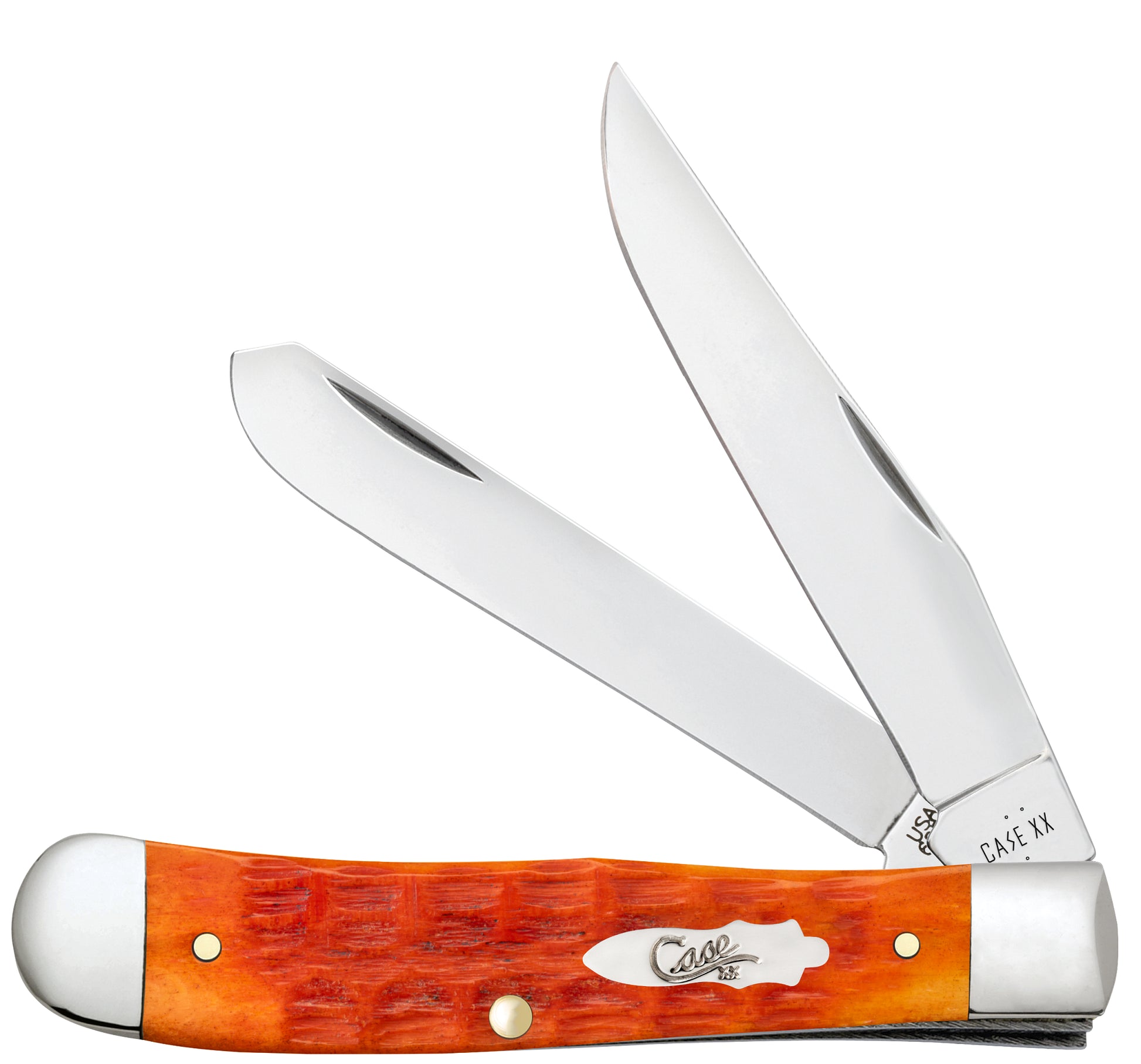 Crandall Jigged Tequila Sunrise Bone Trapper Front View