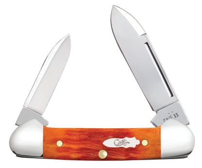 Crandall Jigged Tequila Sunrise Bone Baby Butterbean Front View