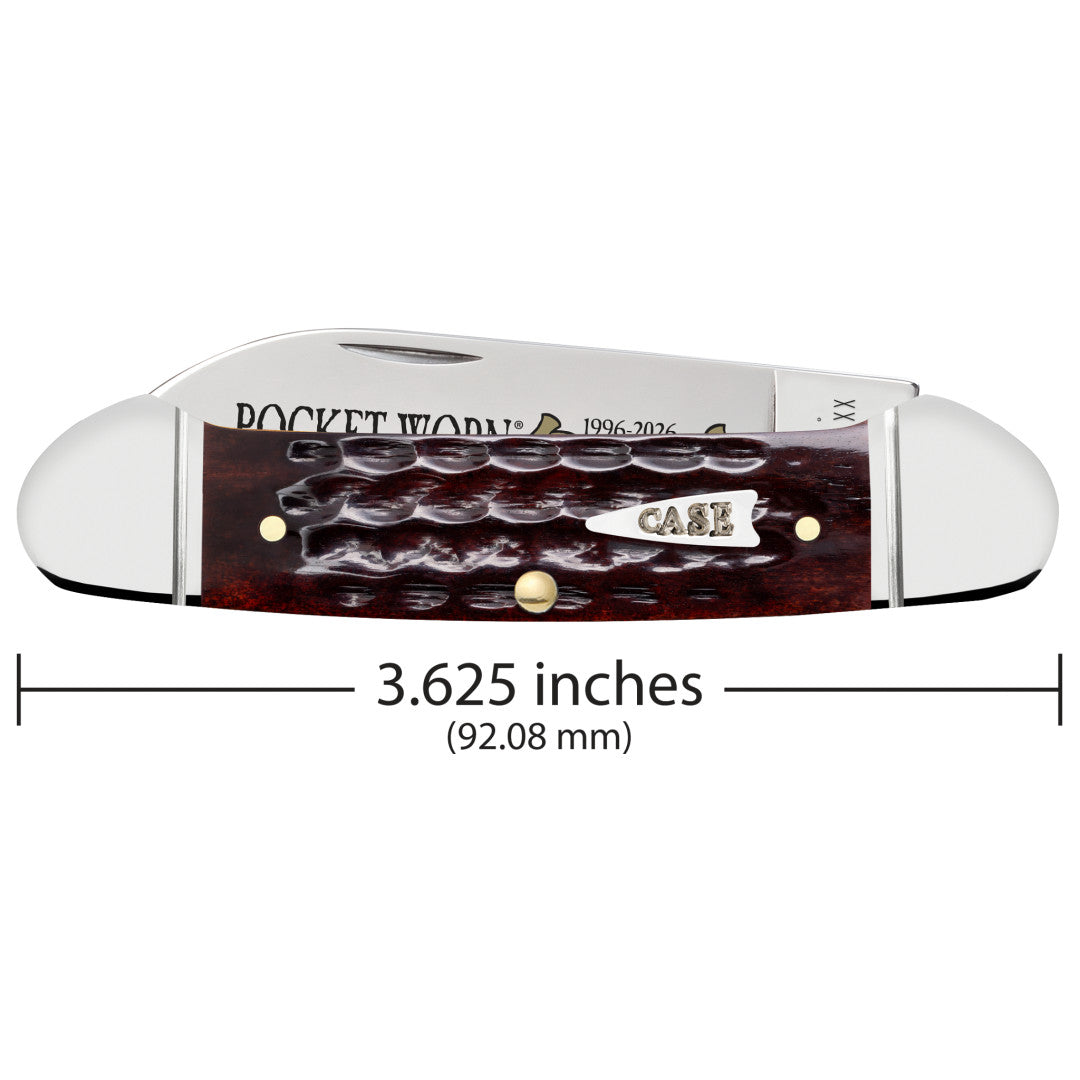 Pocket Worn® Corn Cob Jig Mahogany Bone Canoe Dimensions