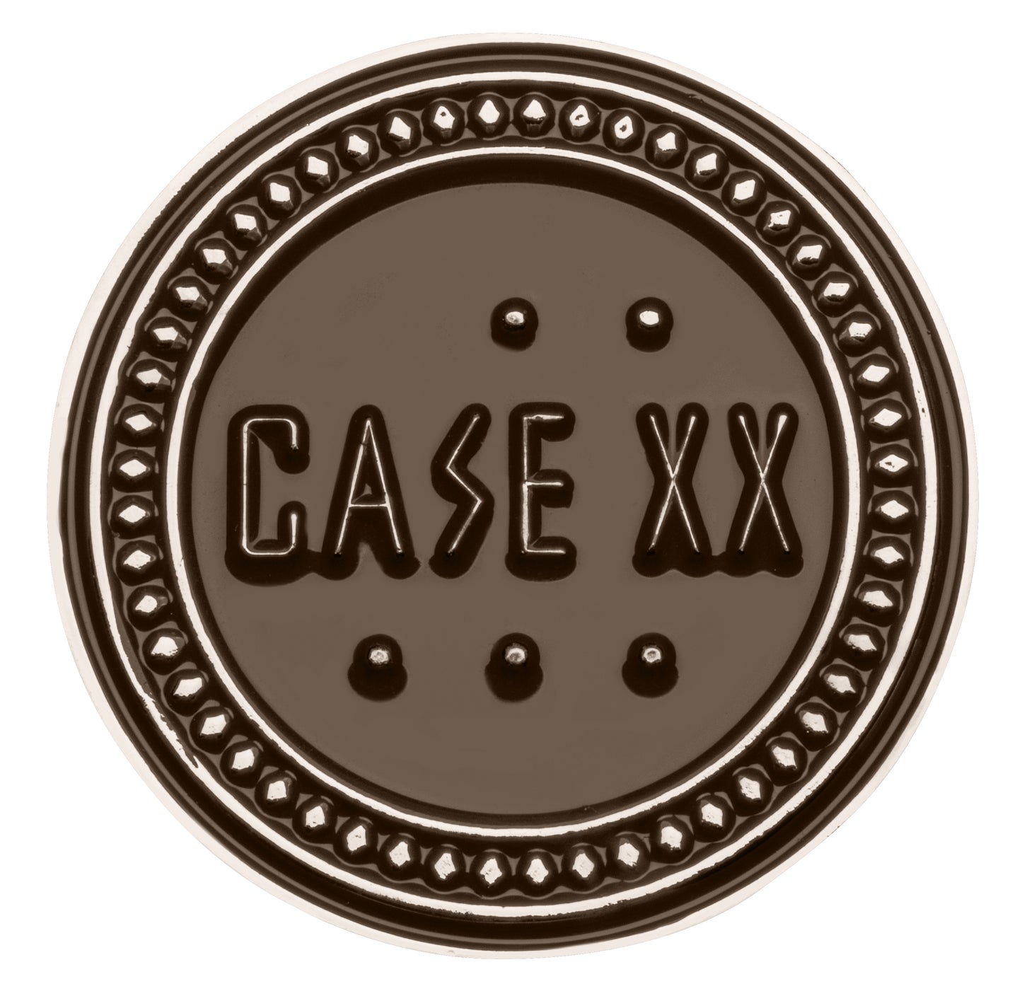 Smooth Natural Bone Trapper 2025 Veterans Gift Set 2025 Veteran Challenge Coin Back