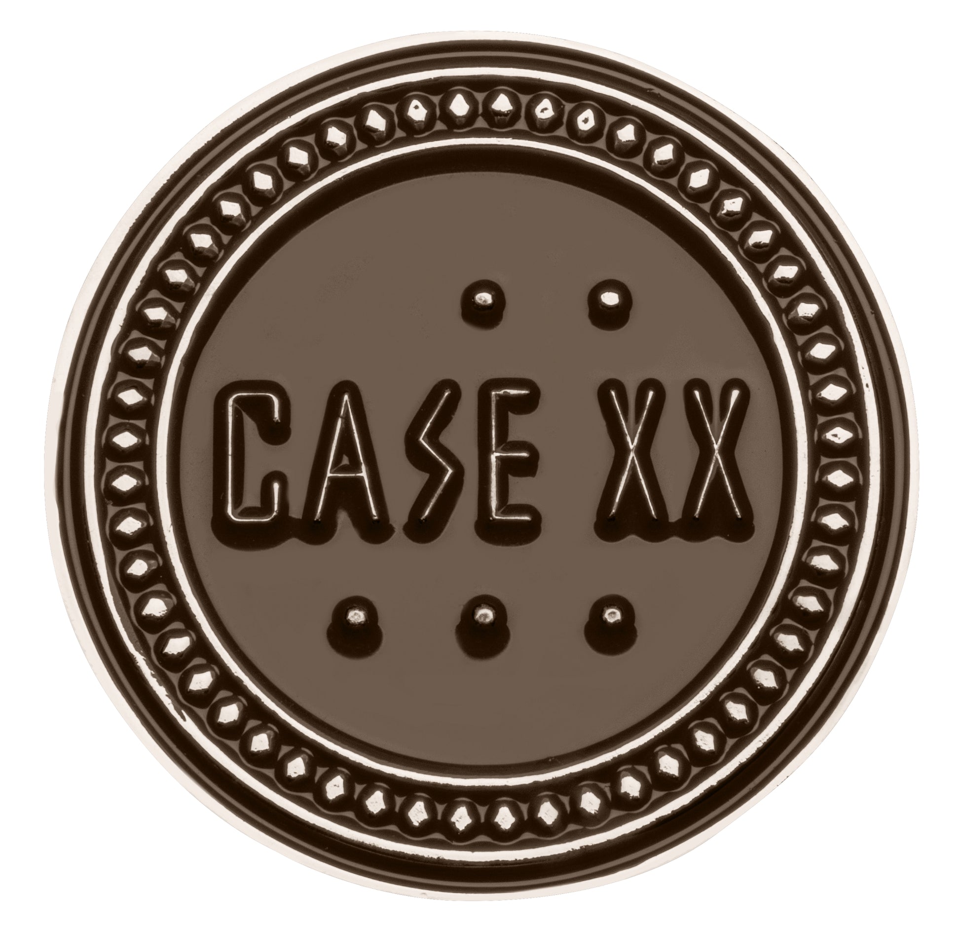 Smooth Natural Bone Trapper 2025 Veterans Gift Set 2025 Veteran Challenge Coin Back